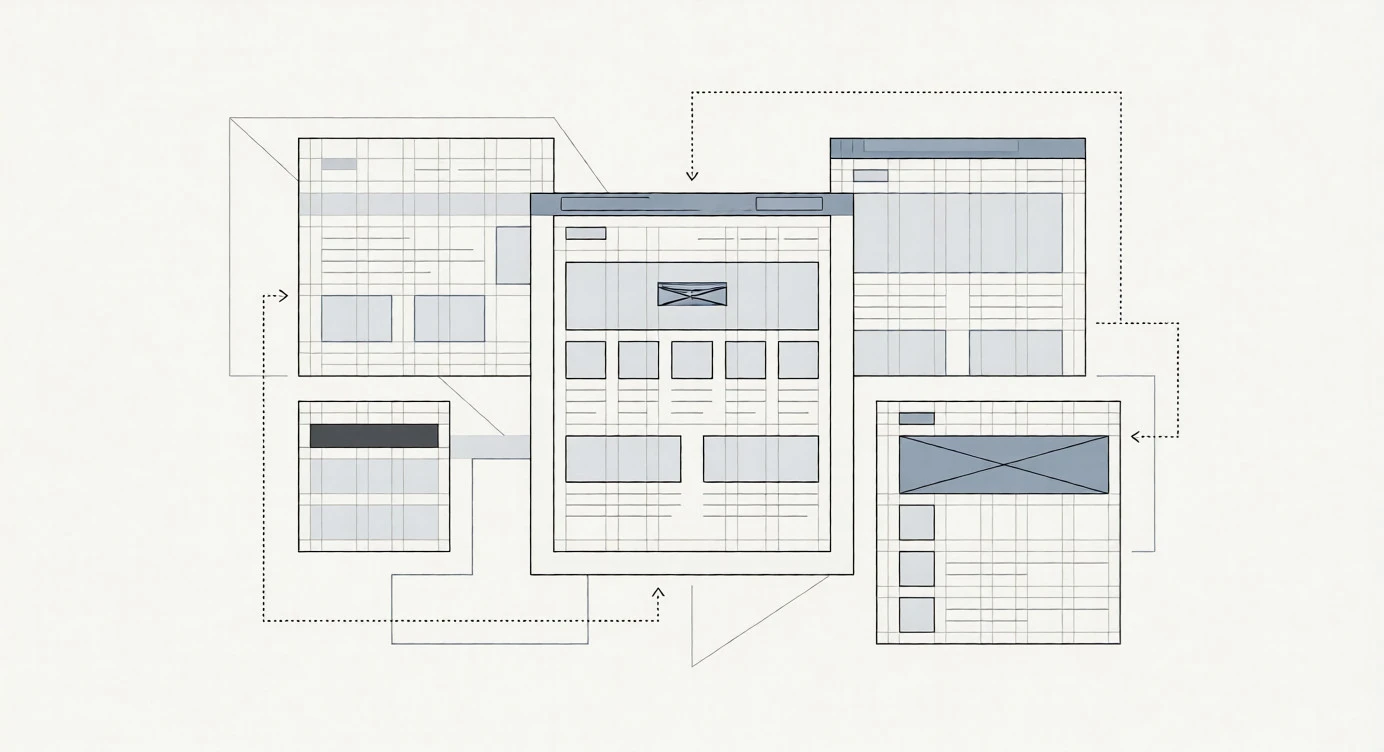 Estructura y jerarquía de páginas de un diseño web estratégico